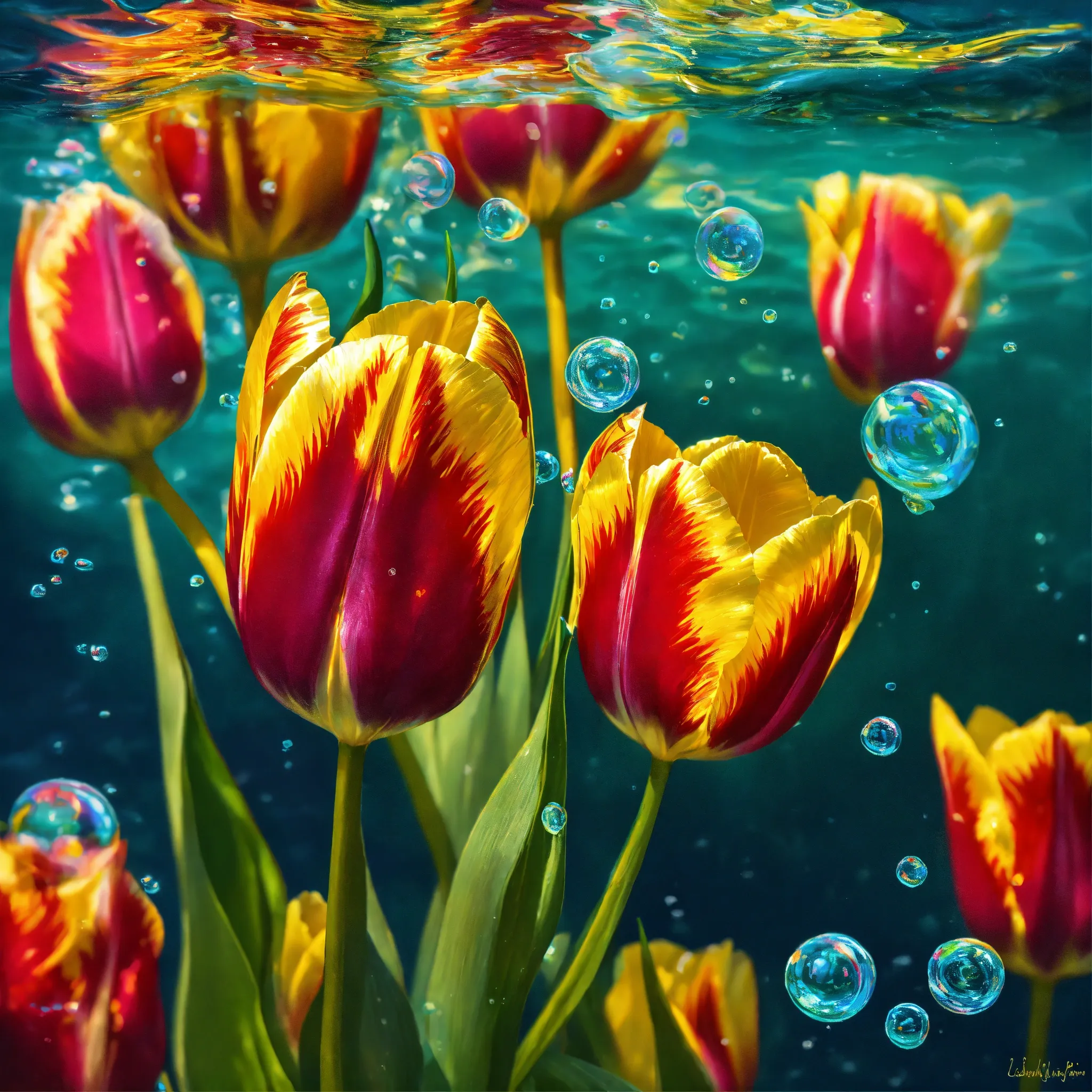 Home office with focus-enhancing plants